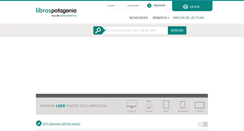 Desktop Screenshot of librospatagonia.com
